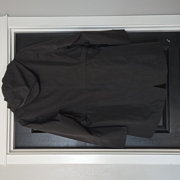 NWOT Kirkland Charcoal Hooded Trench Coat Jacket Raincoat Size XL - Picture 6 of 12